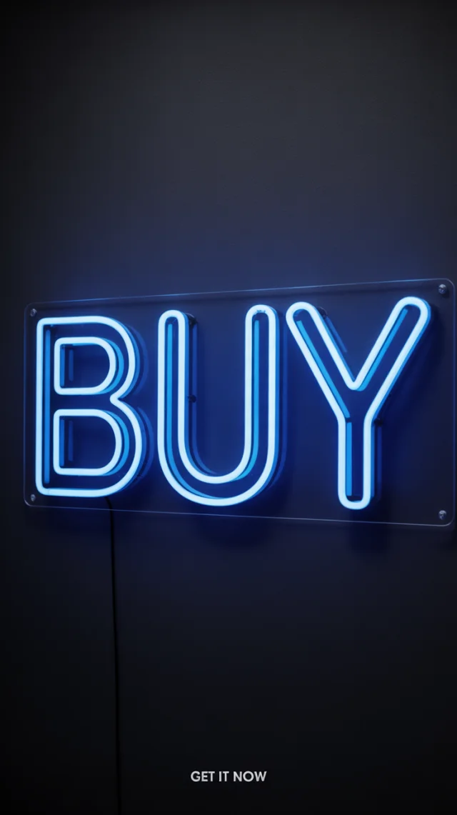 Ideogram Neon Sign Ads: v2a, v2.0, v3.0 Compared - v3.0 - Image 3