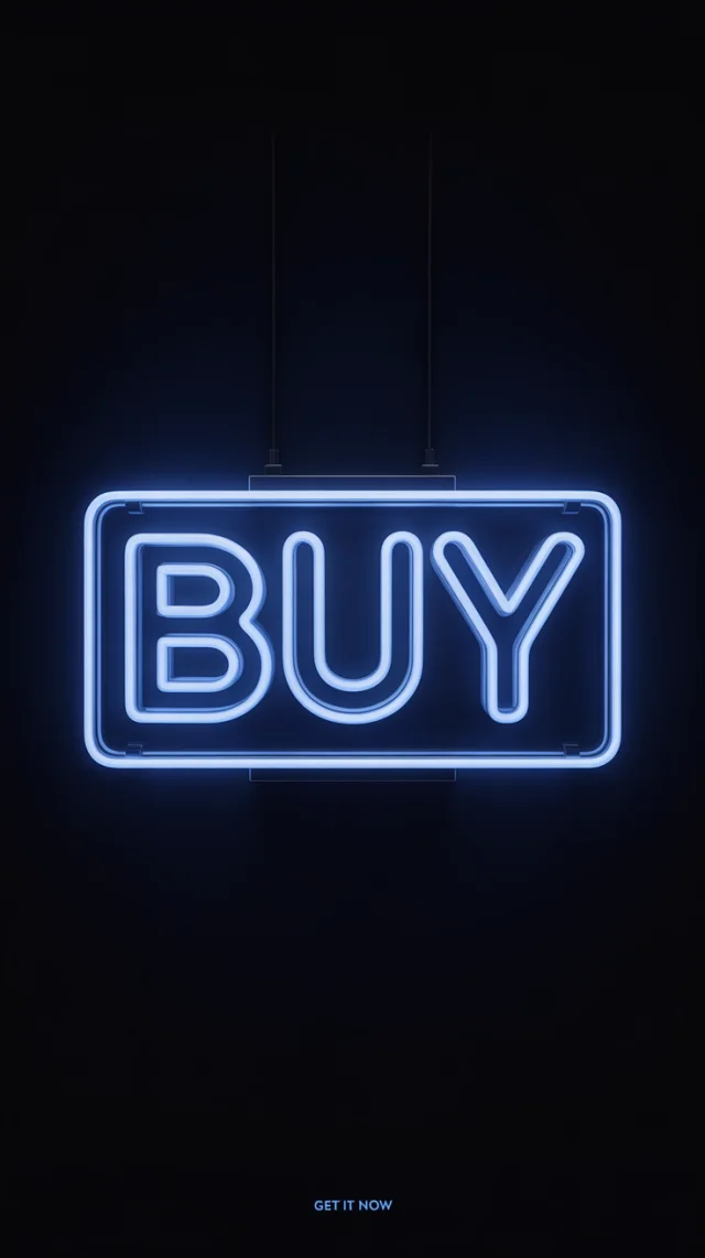 Ideogram Neon Sign Ads: v2a, v2.0, v3.0 Compared - v3.0 - Image 1