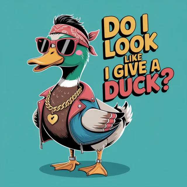 AI Hipster Duck Typography: Ideogram v2a, v2 & v3 Compared - v3.0 - Image 4