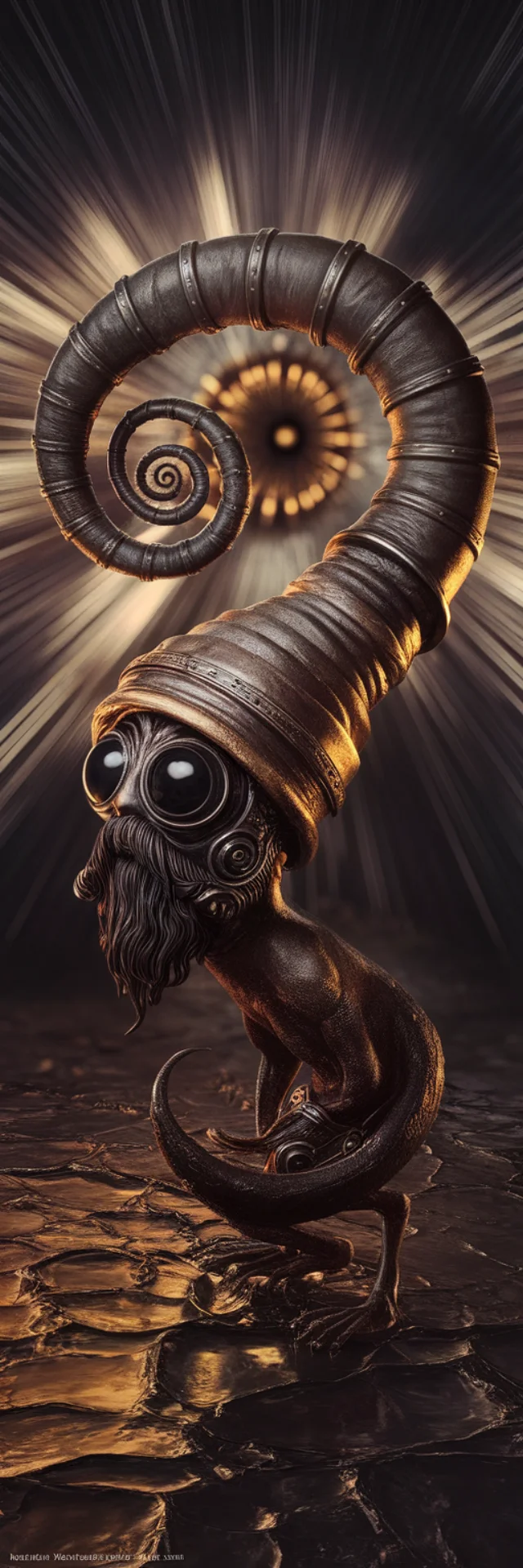 Ideogram: Dark Fantasy Mechanical Creature Art Compared - v2.0 - Image 3