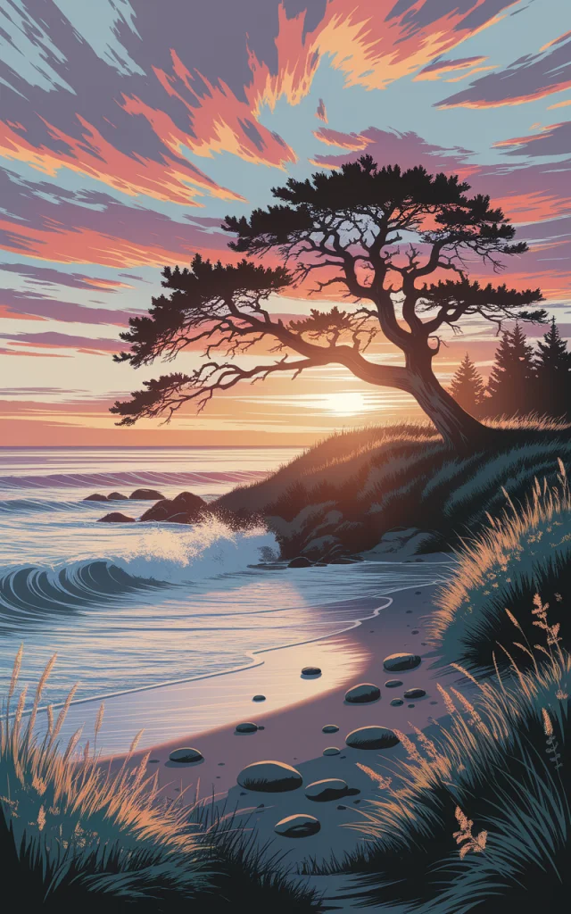 Ideogram Watercolor Sunset: v2a, v2.0, v3.0 Compared - v2a - Image 3