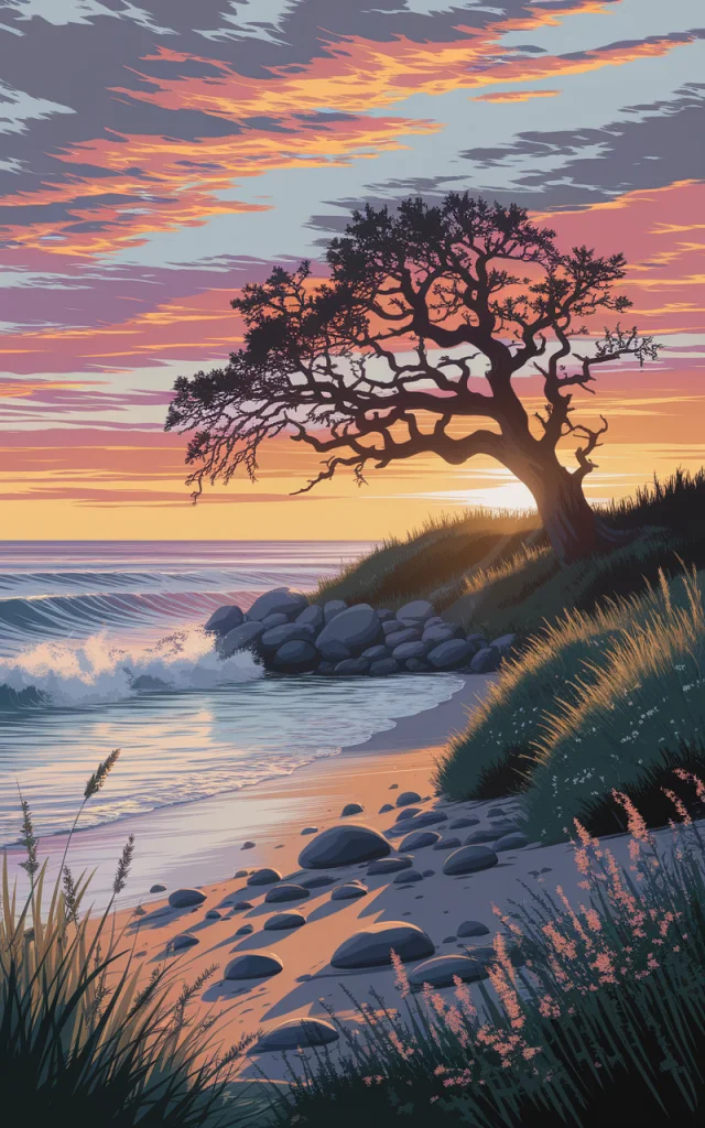 Ideogram Watercolor Sunset: v2a, v2.0, v3.0 Compared - v2a - Image 4