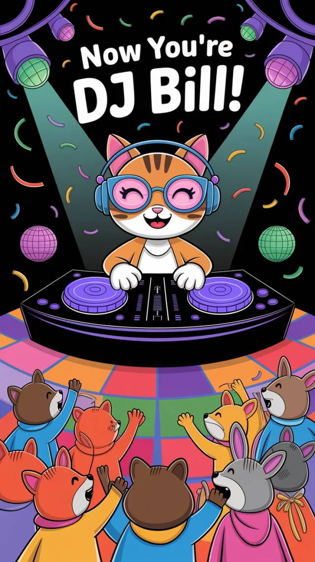 Ideogram: Best Cartoon Animal DJ Party Illustrations? - v2a - Image 3
