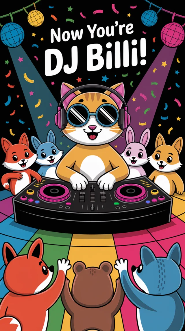Ideogram: Best Cartoon Animal DJ Party Illustrations? - v2a - Image 2