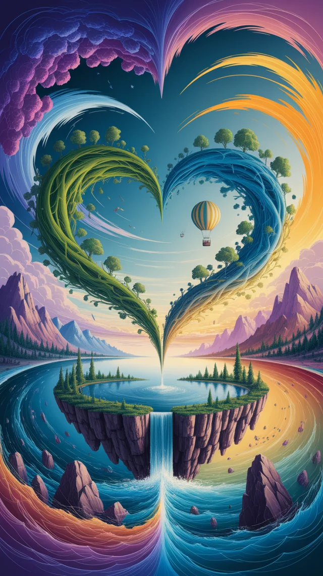 Ideogram: Surreal Impressionistic Landscape AI Art Compared - v2a - Image 1