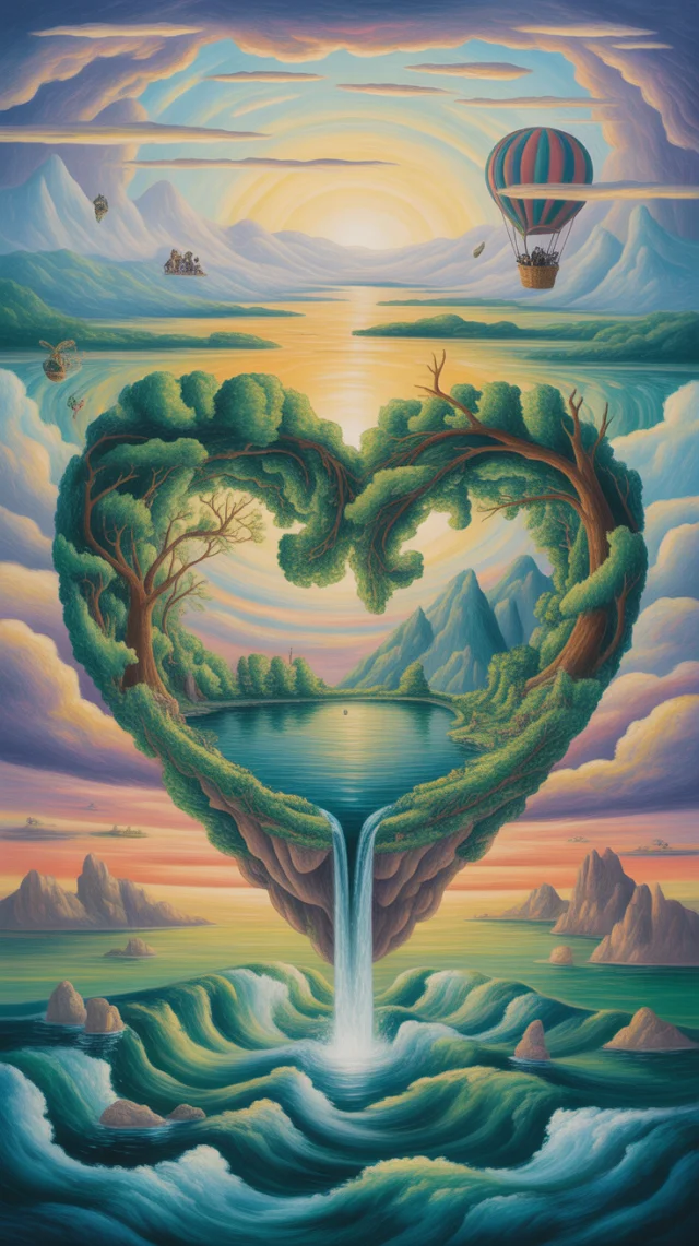 Ideogram: Surreal Impressionistic Landscape AI Art Compared - v3.0 - Image 2