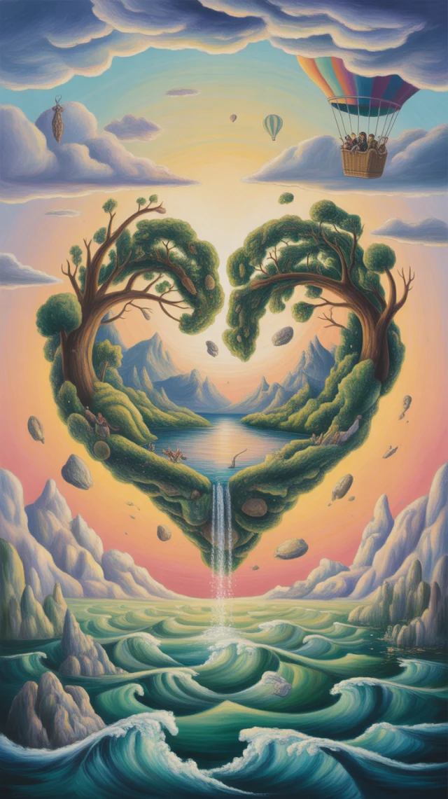 Ideogram: Surreal Impressionistic Landscape AI Art Compared - v3.0 - Image 4