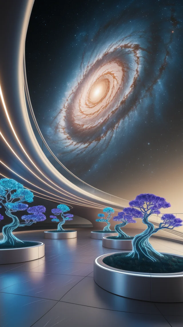 Futuristic Galaxy Terrace AI Art: Ideogram Versions Compared - v2a - Image 2