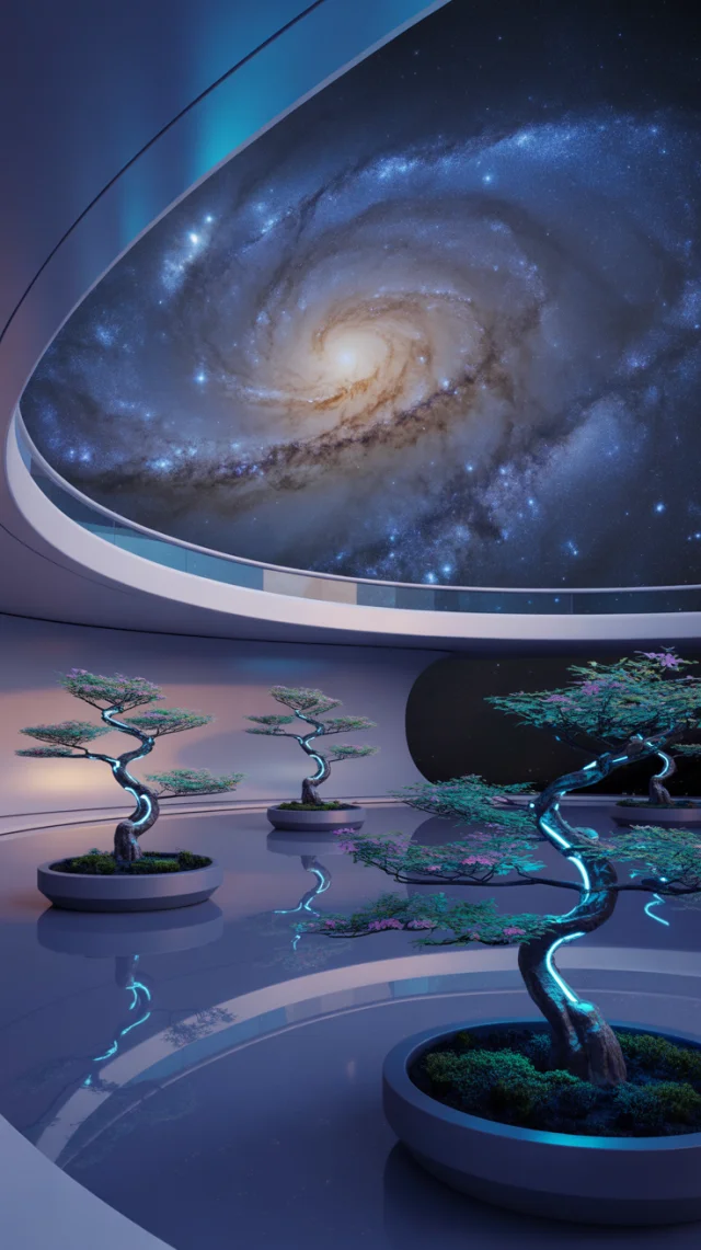 Futuristic Galaxy Terrace AI Art: Ideogram Versions Compared - v3.0 - Image 3