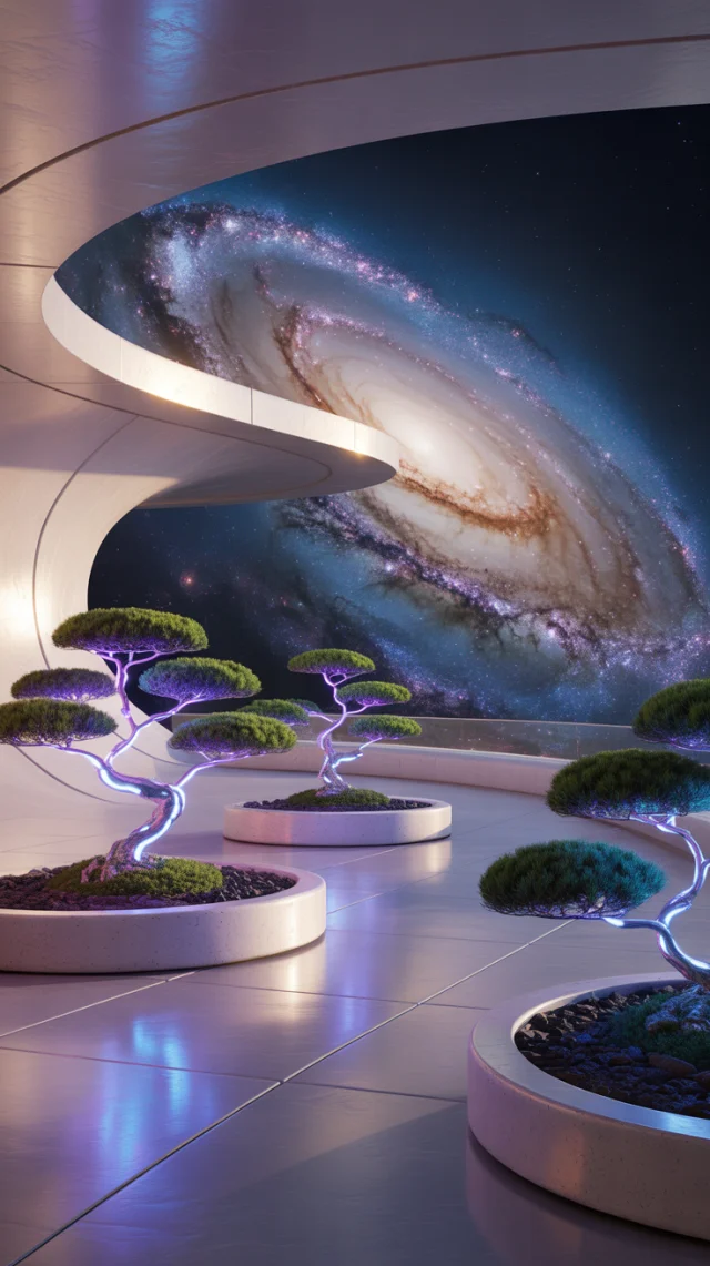 Futuristic Galaxy Terrace AI Art: Ideogram Versions Compared - v3.0 - Image 2