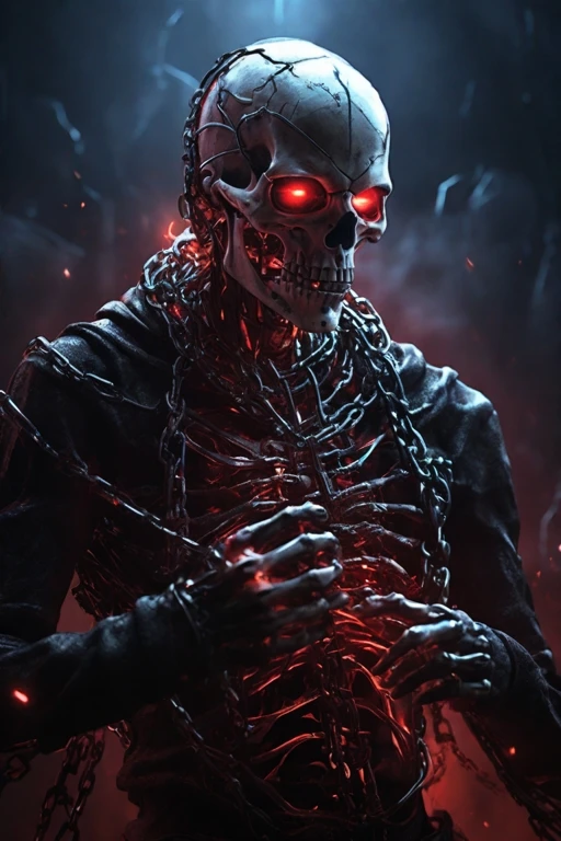 Skeleton Phone Wallpaper Warning: Leonardo AI Models Compared - leonardo diffusion xl - Image 4