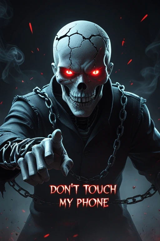 Skeleton Phone Wallpaper Warning: Leonardo AI Models Compared - Leonardo Phoenix 1.0 - Image 3