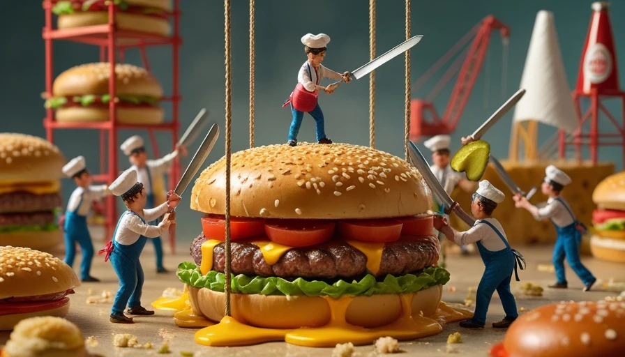 AI Creates Whimsical Miniature Food Art: Leonardo Models Test - Leonardo Phoenix 1.0 - Image 3