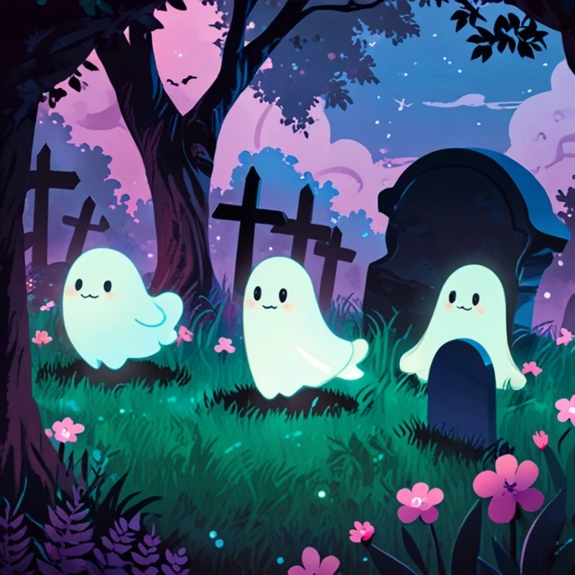 Leonardo AI: Whimsical Pet Ghost Illustrations Compared - leonardo anime xl - Image 3