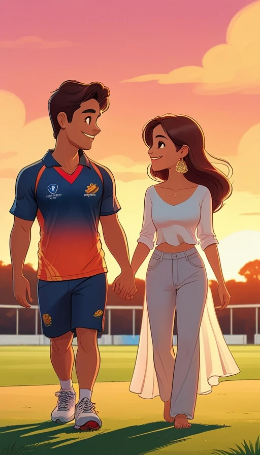 Best AI for Romantic Disney Style Cartoon Couple Art? - Leonardo Phoenix 1.0 - Image 3