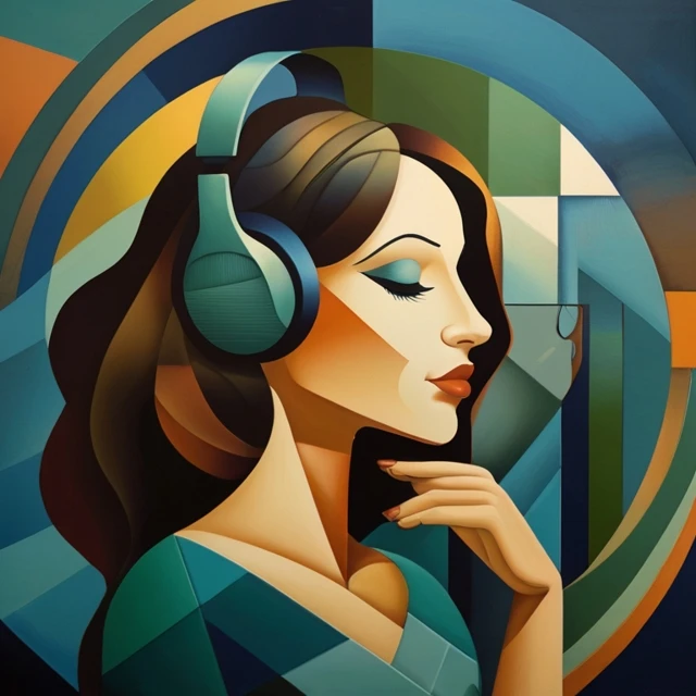 Modern Cubist Portrait AI Art: Leonardo Models Face Off - leonardo vision xl - Image 3