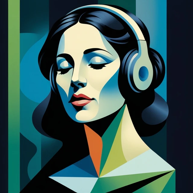 Modern Cubist Portrait AI Art: Leonardo Models Face Off - Leonardo Phoenix 1.0 - Image 3