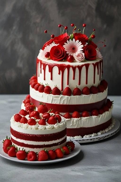 AI Red Velvet Birthday Cakes: Leonardo Models Compared - leonardo lightning xl - Image 3