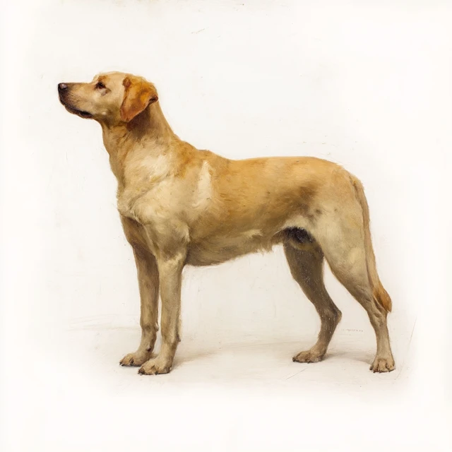 Sargent Style AI Dog Painting: Midjourney v5.2, v6.1 & v7.0 - v7.0 - Image 2