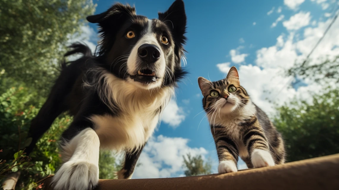 Midjourney: Cinematic Pet Action Photography AI Compared - v5.2 - Image 2