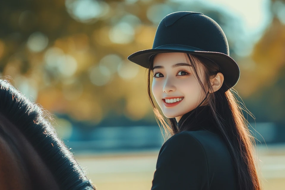 AI Equestrian Ads: MJ v5.2, v6.1, v7.0 Comparison - v6.1 - Image 4