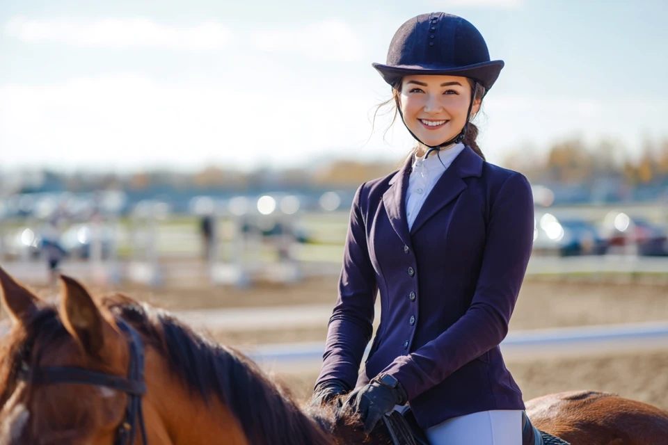 AI Equestrian Ads: MJ v5.2, v6.1, v7.0 Comparison - v7.0 - Image 4