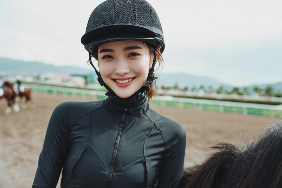 AI Equestrian Ads: MJ v5.2, v6.1, v7.0 Comparison - v7.0 - Image 2