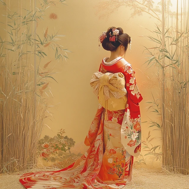 MJ v5.2 vs v6.1 vs v7: Best Japanese Kimono Girl Portraits - v6.1 - Image 2