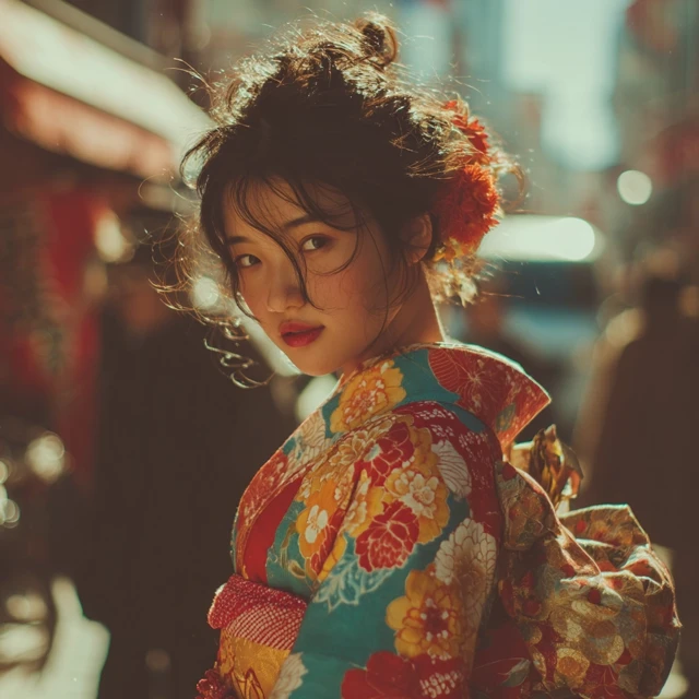 MJ v5.2 vs v6.1 vs v7: Best Japanese Kimono Girl Portraits - v7.0 - Image 4