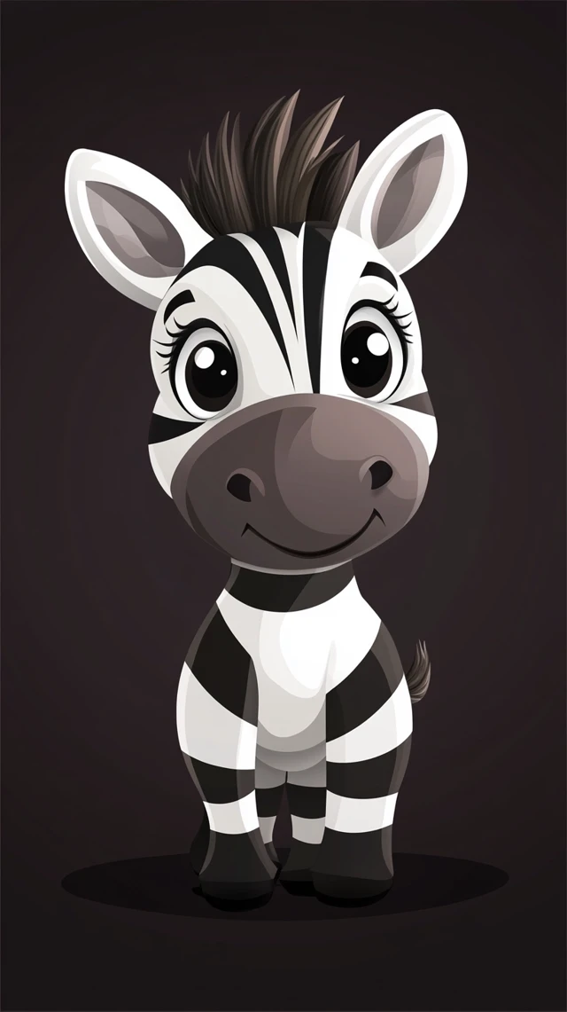 Cartoony Zebra Plush Toy Designs: Midjourney v5.2-v7.0 - v6.1 - Image 3