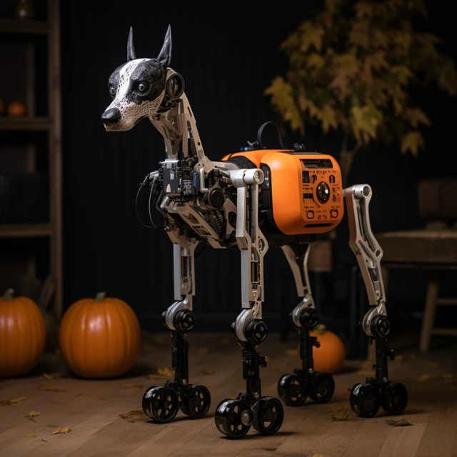 Boston Dynamics Robot Dog Halloween Evolution: v5.2 to v7.0 - v5.2 - Image 3