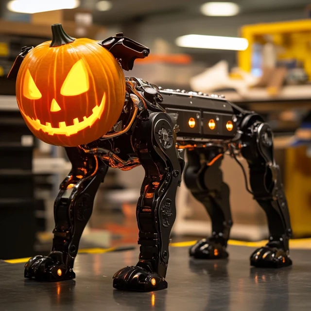 Boston Dynamics Robot Dog Halloween Evolution: v5.2 to v7.0 - v6.1 - Image 3