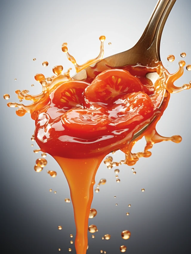 AI Tomato Soup Splash Photography: Midjourney v5-v7 Test - v5.2 - Image 3