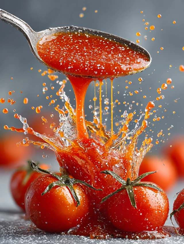 AI Tomato Soup Splash Photography: Midjourney v5-v7 Test - v7.0 - Image 4