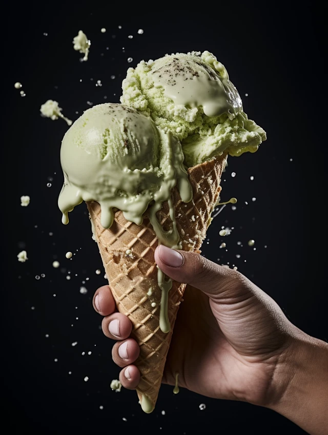 Midjourney’s Photorealistic Melting Ice Cream Test - v5.2 - Image 3