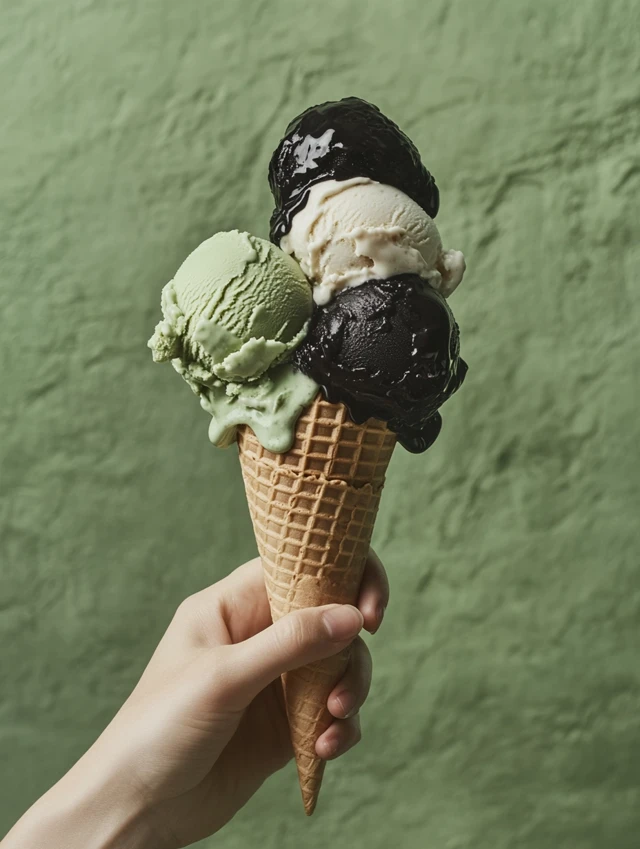 Midjourney’s Photorealistic Melting Ice Cream Test - v6.1 - Image 3