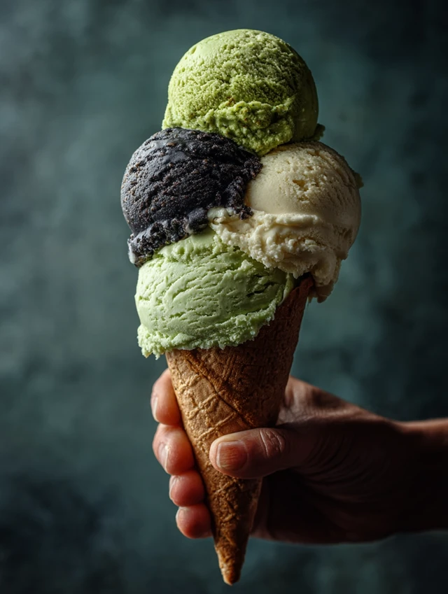 Midjourney’s Photorealistic Melting Ice Cream Test - v7.0 - Image 4