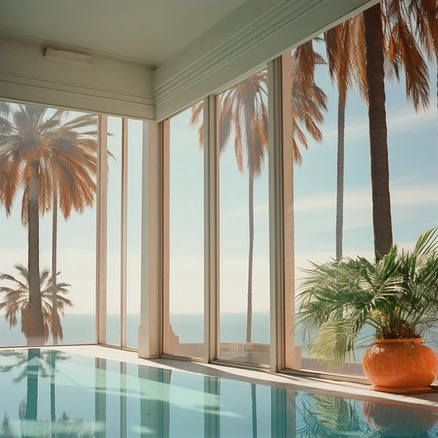 Midjourney’s Vintage Hotel Palm Tree Aesthetics Guide - v5.2 - Image 3