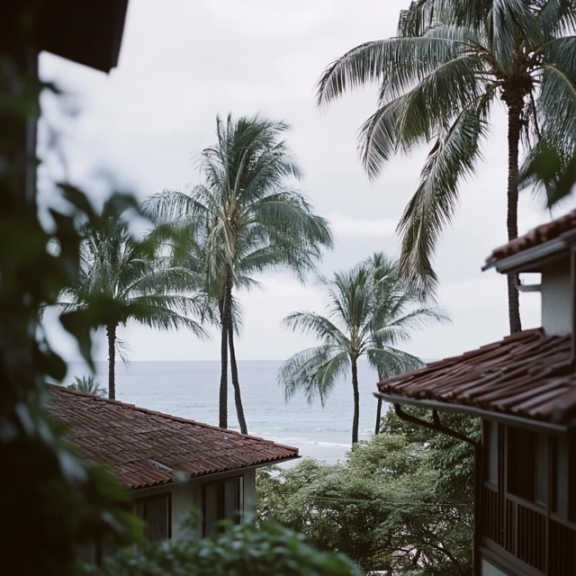 Midjourney’s Vintage Hotel Palm Tree Aesthetics Guide - v6.1 - Image 3