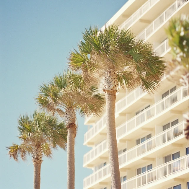 Midjourney’s Vintage Hotel Palm Tree Aesthetics Guide - v6.1 - Image 4