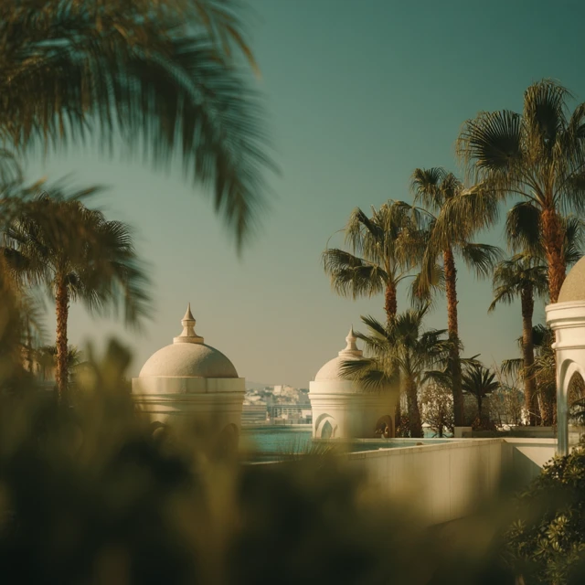 Midjourney’s Vintage Hotel Palm Tree Aesthetics Guide - v7.0 - Image 3