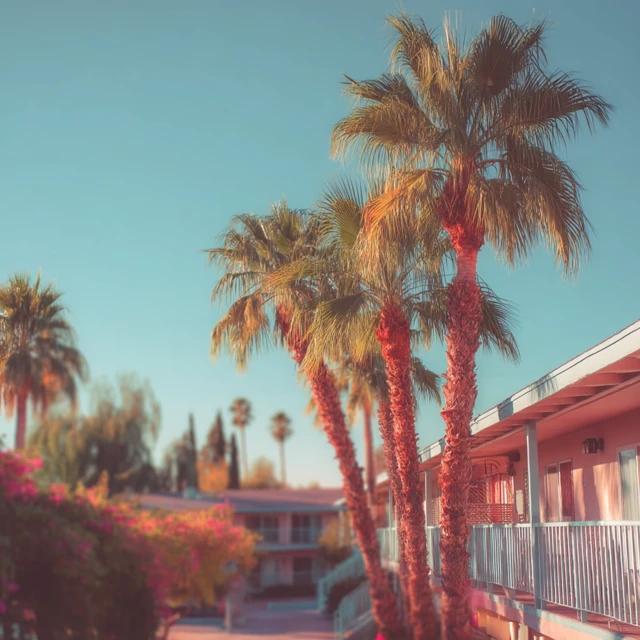 Midjourney’s Vintage Hotel Palm Tree Aesthetics Guide - v7.0 - Image 2