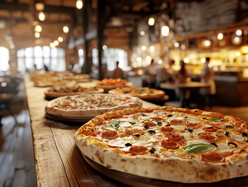 MidJourney’s Evolution in Rustic Italian Pizza Restaurant Imagery - v6.1 - Image 4