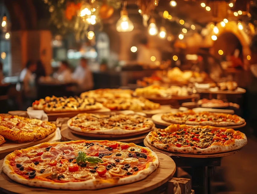 MidJourney’s Evolution in Rustic Italian Pizza Restaurant Imagery - v6.1 - Image 1