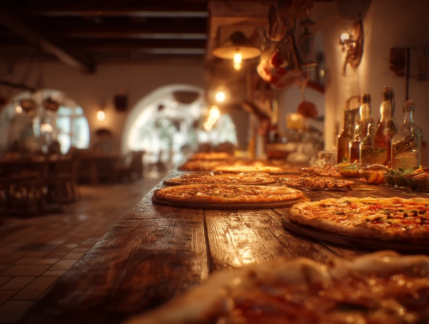 MidJourney’s Evolution in Rustic Italian Pizza Restaurant Imagery - v7.0 - Image 3