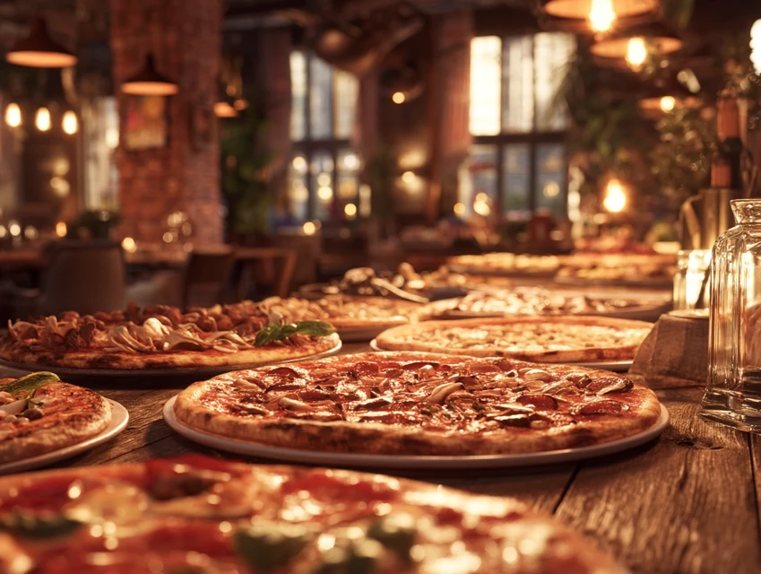 MidJourney’s Evolution in Rustic Italian Pizza Restaurant Imagery - v7.0 - Image 1
