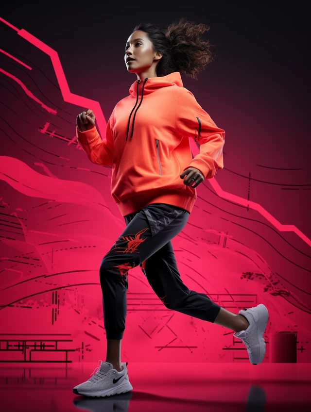 Midjourney Dynamic Sportswear Ads: v5.2-v7 Review - v5.2 - Image 2
