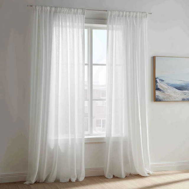 Midjourney: Scandinavian Sheer Curtain Interiors Compared - v7.0 - Image 3