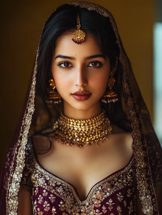Rajasthani Maharani Portraits: Midjourney v5.2 to v7.0 Evolution - v6.1 - Image 4