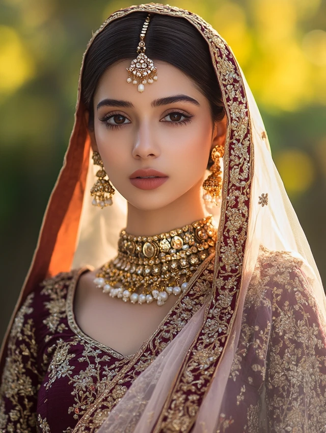 Rajasthani Maharani Portraits: Midjourney v5.2 to v7.0 Evolution - v6.1 - Image 3